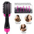Фен Щітка гребінець 3в1 One step Hair Dryer 1000 Вт 3 режими випрямляч для укладання волосся стайлер з функцією іонізації 
