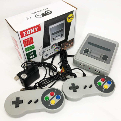 Консоль ігрова з джойстиками Retro LH-2221 3000 ігор, Приставка з джойстиком для другого гравця 