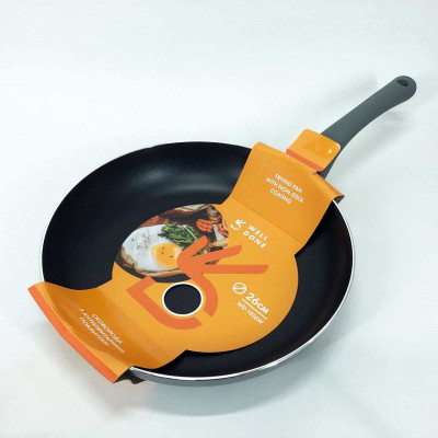 Сковорода алюмінієва 26 см WELL DONE WD-1016W індукція сковорода якісна на плиту 