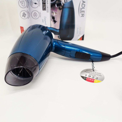 Фен Adler AD 2263 1800Вт Концентратор Складна ручка Функція холодного обдування 