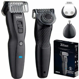 Чоловічий тример для бороди та вух 4 в 1 Zilan ZLN8719