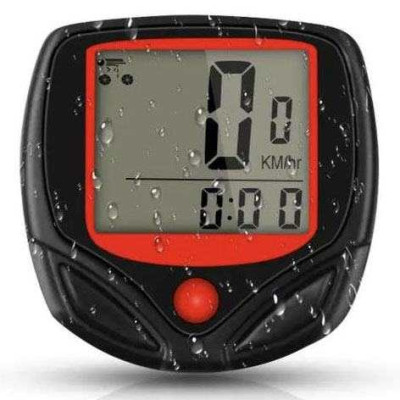 Велокомп'ютер SunDING SD-548B одометр спідометр 15 функцій 