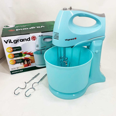 Міксер ViLgrand VHM3017B. Колір: блакитний Міксер ViLgrand VHM3017B. Колір: блакитний