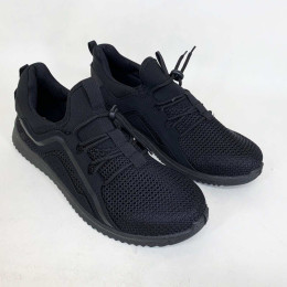 Кросівки літні сітка чорні 41р 26.5см