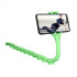 Гнучкий тримач для телефону з універсальними присосками Cute Worm Lazy Holder. Колір: зелений 