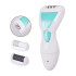 Епілятор Gemei GM-7006 4в1 - Професійний бездротовий епілятор бритва з насадками триммер + пемза 