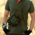 Сумка поясна тактична / Чоловіча сумка на пояс / Армійська сумка. Колір: зелений 