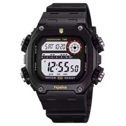 Годинник наручний чоловічий SKMEI 6212/2126BKWT, Годинник військовий чоловічий, Годинник для військовослужбовців Годинник наручний чоловічий SKMEI 6212/2126BKWT, Годинник військовий чоловічий, Годинник для військовослужбовців