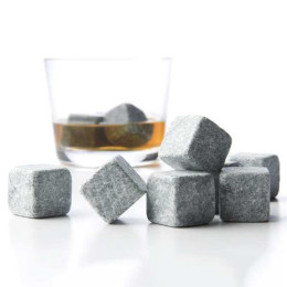 Камені для віскі Whiskey Stones з стеатита (9шт) Камені для віскі Whiskey Stones з стеатита (9шт)