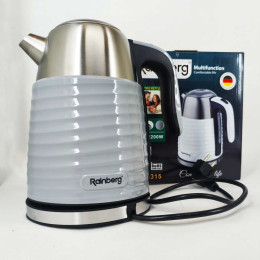 Чайник електричний Rainberg RB-2315 1.8л 2200Вт Gray