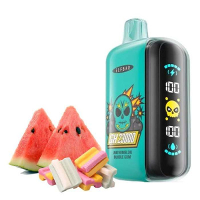 ELF BAR GH 23000 5%. Кавунова жувальна гумка (Watermelon Bubble Gum) 