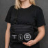 Тактична сумка для патчів Cordura 600D — 5 кишень, месенджер чорний з тканини Тактична сумка для патчів Cordura 600D — 5 кишень, месенджер чорний з тканини