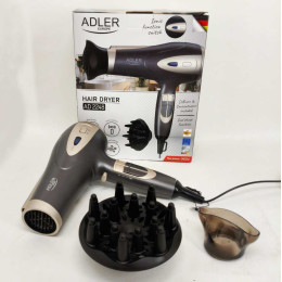 Фен з іонізацією та дифузором Adler AD 2248 grey 2400Вт Фен з іонізацією та дифузором Adler AD 2248 grey 2400Вт