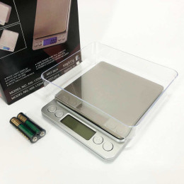 Ваги ювелірні Domotec MS-1729B електронні з 2-ма чашами 0,01-500 гр, Кишенькові ваги для золота Ваги ювелірні Domotec MS-1729B електронні з 2-ма чашами 0,01-500 гр, Кишенькові ваги для золота
