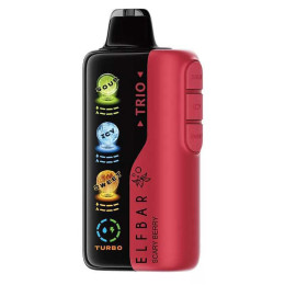 Elf Bar Trio 40000. Ягоди (Scary Berry) Elf Bar Trio 40000. Ягоди (Scary Berry)