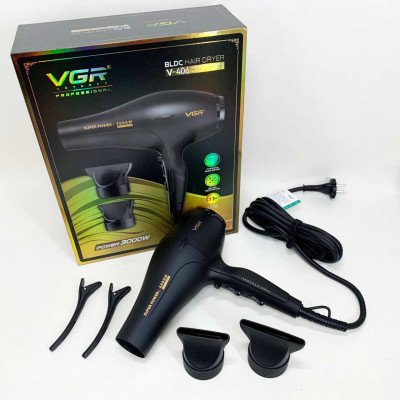 Фен VGR V-406 BLACK 3000Вт Фен VGR V-406 BLACK 3000Вт