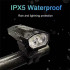 Велоліхтар BK-08/01 Pro-2XPE, Ліхтарик для катання на велосипеді, Велосипедний ліхтар з фіксацією на кермо 