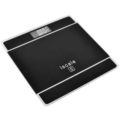 Ваги напольні електронні iScale 2017D до 180 кг із підсвіткою та вимірюванням температури 