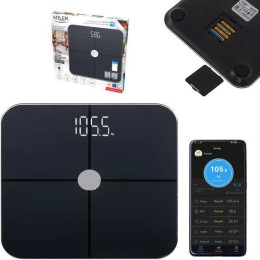 Ваги для підлоги Adler AD 8187 Smart Black Ваги для підлоги Adler AD 8187 Smart Black