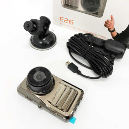 Автомобільний відеореєстратор DVR E26 1080p, Пристрій для автомобіля з відеореєстратором Автомобільний відеореєстратор DVR E26 1080p, Пристрій для автомобіля з відеореєстратором