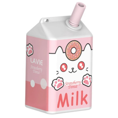 Lavie Milk 7000. Полуничний пончик (Strawberry Donut) 