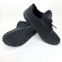 Чоловічі кросівки 43р чорні з текстилю з посилений захистом носка й п’ятки 
