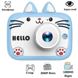Дитячий цифровий фотоапарат X900 Cat Дитячий цифровий фотоапарат X900 Cat