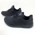 Чоловічі кросівки чорного кольору текстиль 44 розмір 