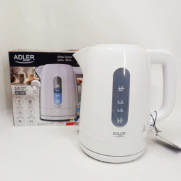 Електрочайник Adler AD 1л 2200Вт White Електрочайник Adler AD 1л 2200Вт White