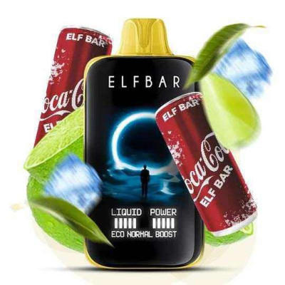 Elf Bar Moon Night 40000. Лайм Кола (Lime Cola) Elf Bar Moon Night 40000. Лайм Кола (Lime Cola)