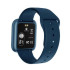 Smart Watch T80S, два браслети, температура тіла, тиск, оксиметр. Колір: синій 