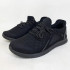 Літні кросівки з дихаючої текстильної сітки чорні 42 розмір 27 см 