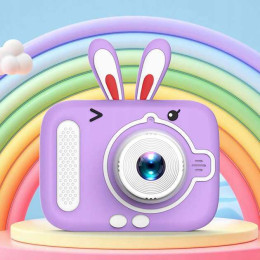 Дитячий цифровий фотоапарат X900 Rabbit Колір: фіолетовий Дитячий цифровий фотоапарат X900 Rabbit Колір: фіолетовий