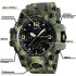Годинник наручний чоловічий SKMEI 1155BCMGN GREEN CAMO, брендовий чоловічий годинник. Колір: зелений камуфляж 