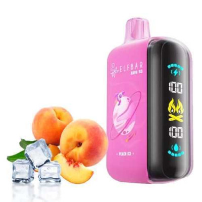 Elf Bar Raya D3 25000. Персик (Peach Ice) Elf Bar Raya D3 25000. Персик (Peach Ice)