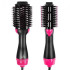 Фен Щітка гребінець 3в1 One step Hair Dryer 1000 Вт 3 режими випрямляч для укладання волосся стайлер з функцією іонізації 