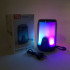 Акумуляторна переносна колонка TG652 5W з RGB підсвічуванням та ремінцем, блютуз колонка. Колір: синій 