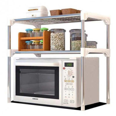 Багатофункціональний стелаж органайзер для мікрохвильової печі 