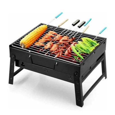 Мангал складаний 36х28х20см BBQ для барбекю 