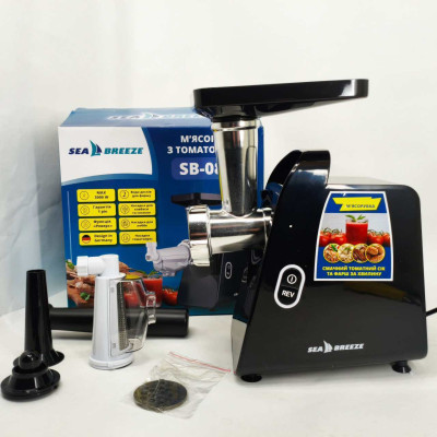 М'ясорубка SeaBreeze SB-0802 М'ясорубка SeaBreeze SB-0802