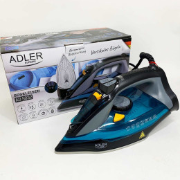 Парова праска ADLER AD 5032 з керамічною підошвою 3000Вт Парова праска ADLER AD 5032 з керамічною підошвою 3000Вт