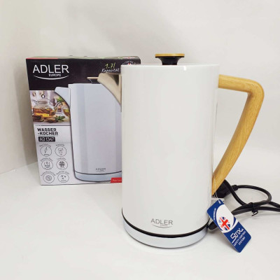 Електрочайник Adler AD 1347 1.7л White Електрочайник Adler AD 1347 1.7л White