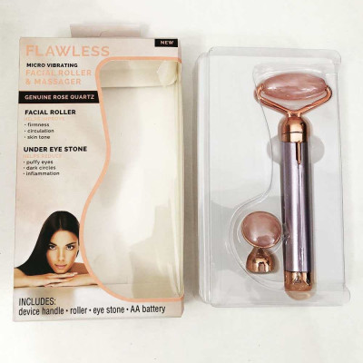 Масажер ролик електричний для особи Facial Roller Massager. Колір бежевий Масажер ролик електричний для особи Facial Roller Massager. Колір бежевий