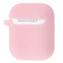 Чохол для AirPods рожевий з вишенькою Чохол для AirPods рожевий з вишенькою