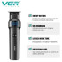 Машинка для стрижки волосся VGR V-987 BLACK, для стрижки посіченого волосся Машинка для стрижки волосся VGR V-987 BLACK, для стрижки посіченого волосся