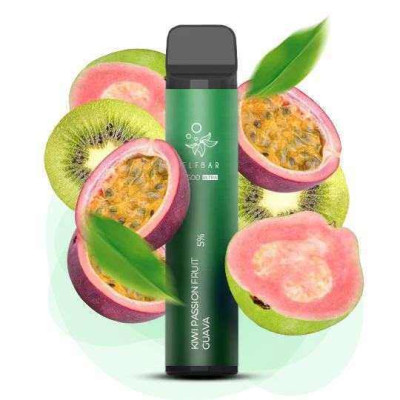 Elf Bar 1500 Ultra. Ківі Маракуя Гуава (Kiwi Passion Fruit Guava) 