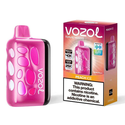 Vozol Rave 40000. Персик (Peach Ice) Vozol Rave 40000. Персик (Peach Ice)