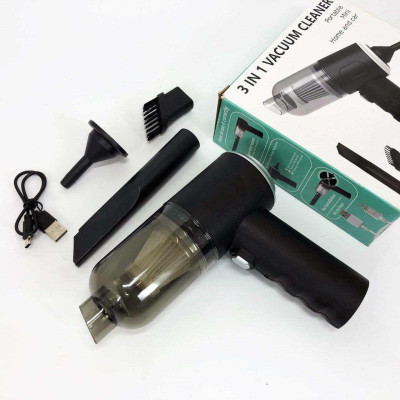 Ручний міні акумуляторний пилосос для машини / будинку з насадками AS-228 