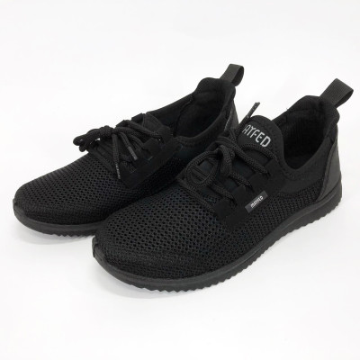 Літні кросівки українського виробництва чорного кольору 43р 27.5см 