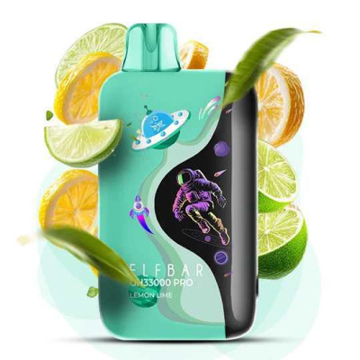 Elf Bar GH 33000 PRO. Лимон Лайм (Lemon Lime) 
